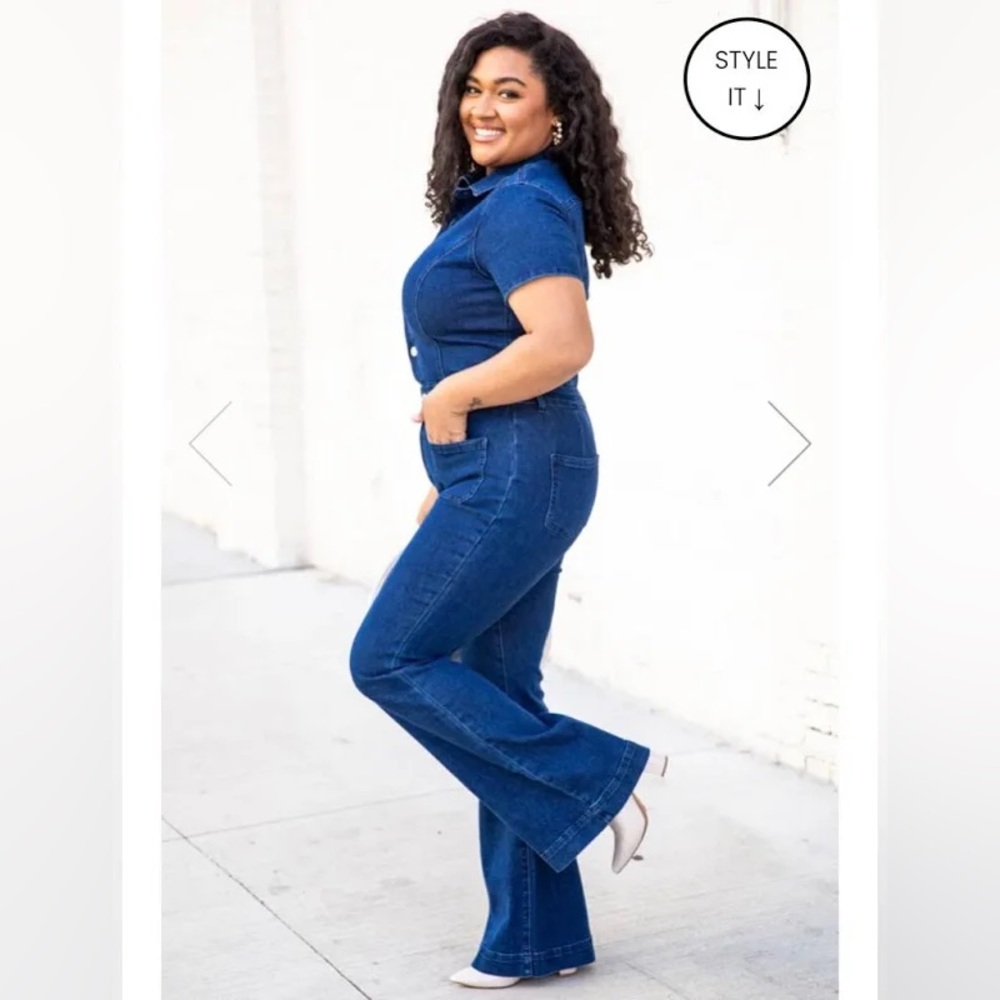 Denim jumpsuit